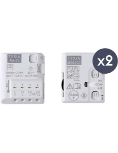 Delta Dore - 6351408 - Pack Tyxia 511 pour le contrôle d’un va-et-vient (sans neutre à l’interrupteur)