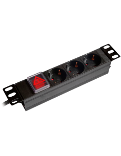 BricoElect - PDU-3P1U-SW-10INCH - Multiprise