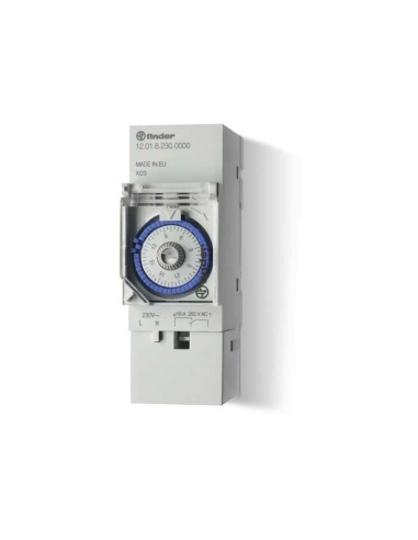 Finder 120182300000 - Horloge journalière mécanique 24h