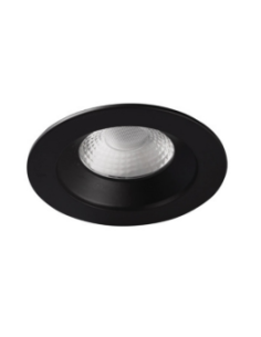 LITED - LT-DW-10NWW - Downlight COBI 80 Noir RAL 9017 3000K 10W