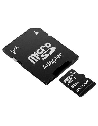 Carte microSD 64 Go Hikvision HS-TF-C1STD-64G-A