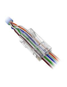 Safire - CON300-CAT6-EZ - Connecteur RJ45 à sertir - installation facile - 1 unité