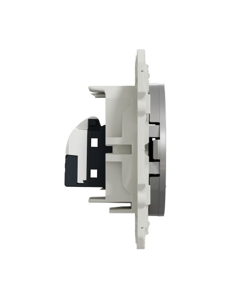 SCHNEIDER -  S530471 - Odace - prise RJ45 - aluminium - grade 1 (téléphone) cat. 5 UTP