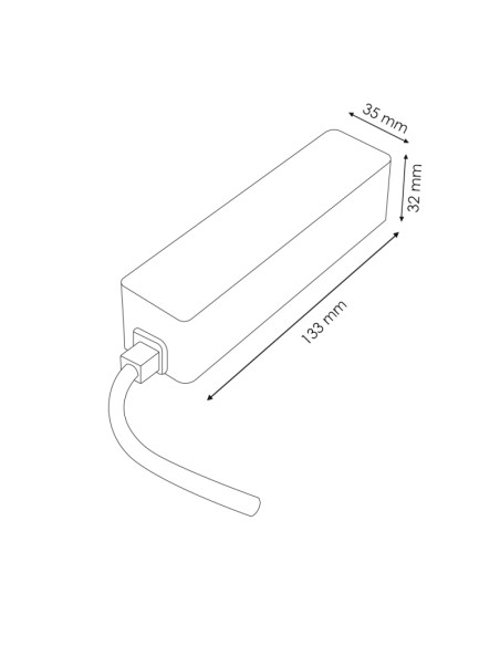 Redresseur anti-scintillement ruban LED 230V 250W - Ledme LM0015 | Brico Elect