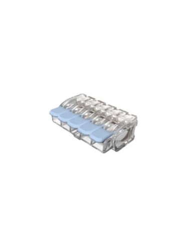 Eur'ohm - 70085 - Borne à levier 5P 0.35 0 6MM2