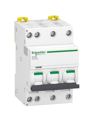 SCHNEIDER - A9P71720 - iDT40K disj 3PN 20A C 4,5kA