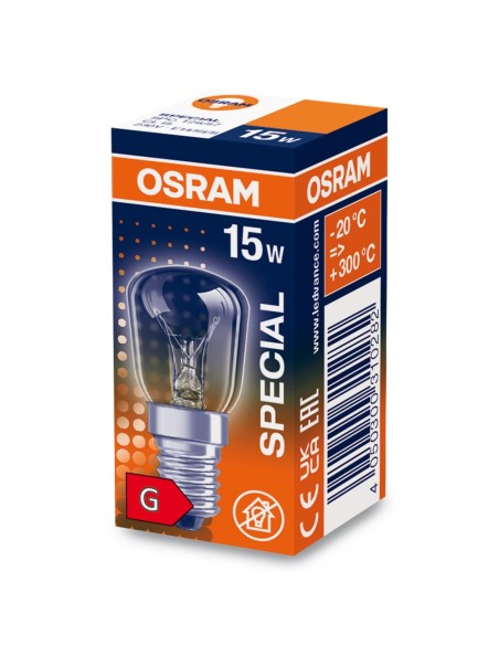 OSRAM - 4050300310282 - OSRAM Special Four T 26/55 CL 15W 230V E14