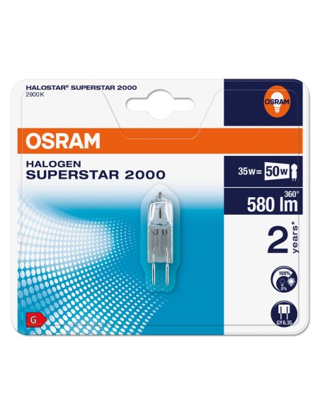 OSRAM - 4008321990228 - HAL SPST capsule 35W=50 12V GY6,35-2 ans - Blister