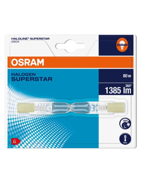 OSRAM - 4008321928955 - Blister HALO Superstar Crayon CRT 80W=100 R7s