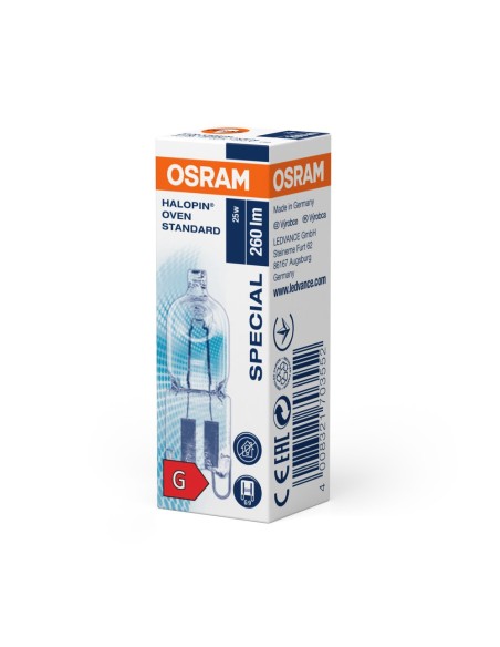 OSRAM - 4008321703552 - OSRAM HALOPIN lampe four 66725 25W 230V G9