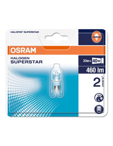 OSRAM - 4008321204547 - Blister HALO Superstar capsule 33W=40 G9