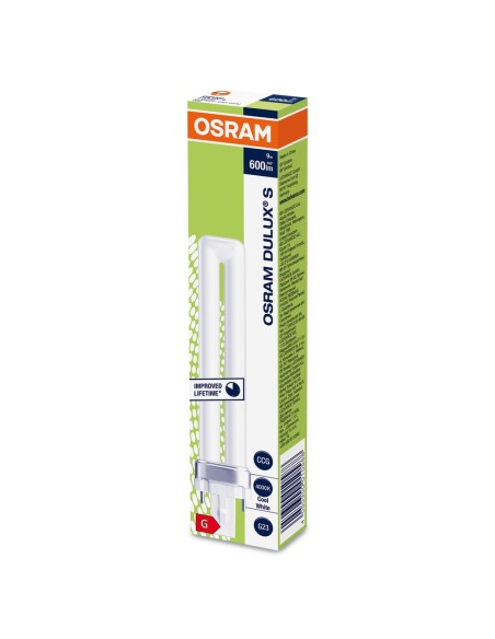 OSRAM - 4050300010588 - DULUX S 9W 840 G23 BC OSRAM Lampe fluorescente compacte