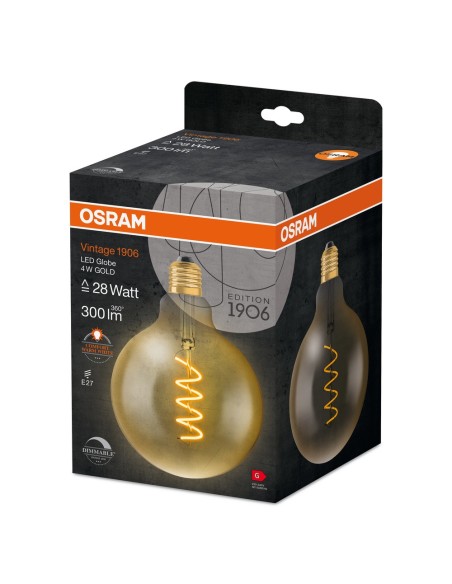 OSRAM - 4058075270008 - LED OSR 1906 G95 7.2W 927 E27