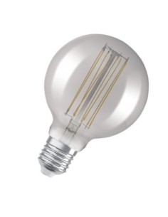 OSRAM - 4058075761353 - LED CLASSIC OSRAM 1906 DIM CLG42 D95 Verre Fumé Filament E27 11W 818 500lm