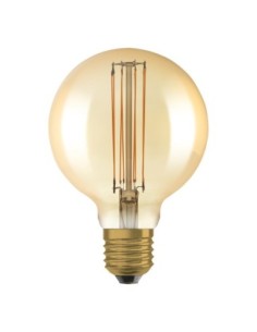 OSRAM - 4058075761759 - LED CLASSIC OSRAM 1906 DIM CLG40 D95 Verre Doré Filament E27 5,8W 2200K 470lm 2