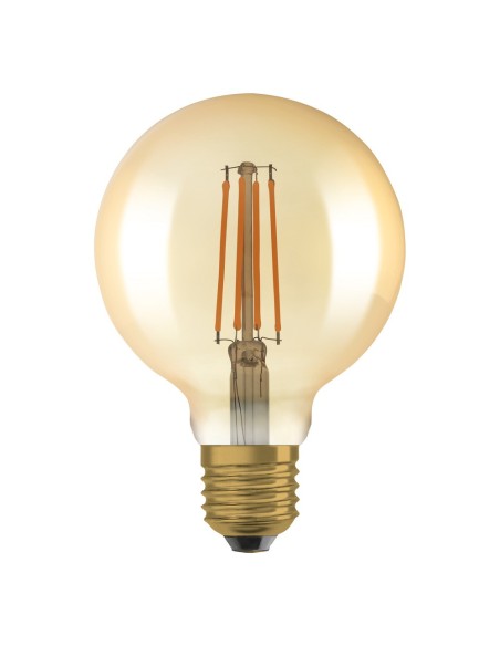 OSRAM - 4058075754737 - LED CLASSIC OSRAM 1906 DIM CLG60 D95 Verre Doré Filament E27 6,5W824 725lm 2400K