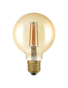 OSRAM - 4099854132315 - LED OSRAM 1906 DIM CLG55 D95 Verre doré - Filament E27 6,5W 2400K 2