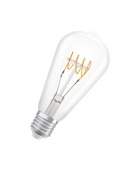 OSRAM - 4099854075667 - LED CLASSIC OSRAM 1906 DIM EDI10 Verre Clair Filament E27 4,8W 827 470lm