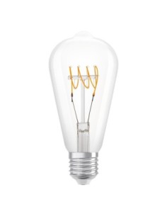 OSRAM - 4099854075667 - LED CLASSIC OSRAM 1906 DIM EDI10 Verre Clair Filament E27 4,8W 827 470lm 2