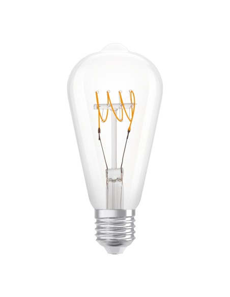 OSRAM - 4099854075667 - LED CLASSIC OSRAM 1906 DIM EDI10 Verre Clair Filament E27 4,8W 827 470lm