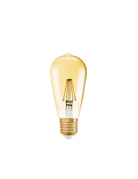 OSRAM - 4099854081514 - LED CLASSIC OSRAM 1906 DIM EDI55 Verre Doré Filament E27 6,5W 824 725lm 2400K