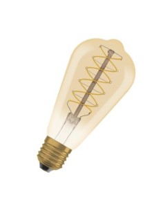 OSRAM - 4099854091025 - LED CLASSIC OSRAM 1906 DIM EDI37 Verre Doré Filament E27 4,8W 2200K 420lm