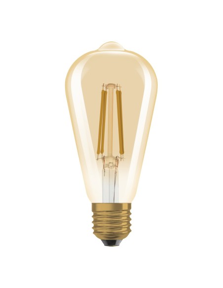 OSRAM - 4099854137822 - LED OSRAM 1906 DIM EDISON60 Verre doré - Filament E27 7,2W 2400K