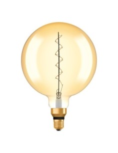 OSRAM - 4058075761698 - LED CLASSIC OSRAM 1906 DIM CLG33 D200 Verre Doré Filament E27 4,8W 2200K 400lm 2