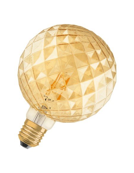 OSRAM - 4058075092037 - LED CLASSIC OSRAM 1906 PINECONE40 FIL GOLD E27 4W 470lm 2400K