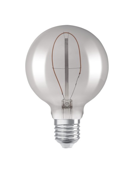 OSRAM - 4058075760950 - LED CLASSIC OSRAM 1906 CLG10 D95 Verre Fumé Filament E27 3,4W 1800K 100lm