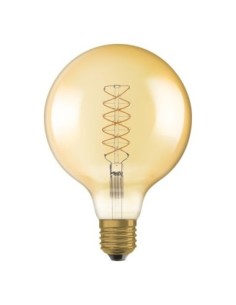 OSRAM - 4058075761650 - LED CLASSIC OSRAM 1906 DIM CLG37 D125 Verre Doré Filament E27 4,8W 2200K 420lm 2