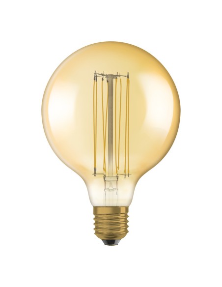 OSRAM - 4058075761797 - LED CLASSIC OSRAM 1906 DIM CLG40 D125 Verre Doré Filament E27 5,8W 2200K 470lm