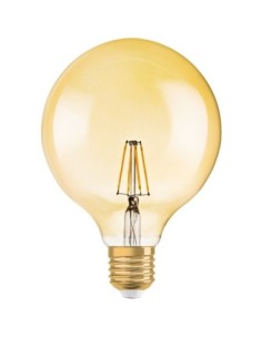 OSRAM - 4058075809406 - LED CLASSIC OSRAM 1906 CLGB52 D125 Verre Doré Filament E27 6,5W 720lm 2400K 2