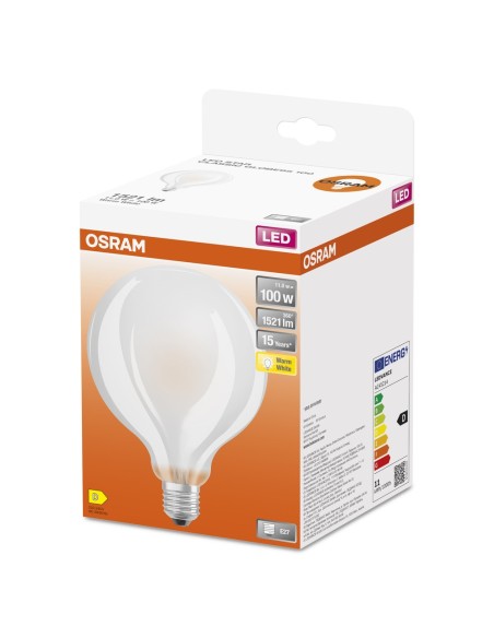 OSRAM - 4058075808515 - LED STAR Globe verre dép 11,5W=100 E27 chaud