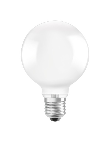 LEDVANCE - 4099854002922 - LED CLASSIC LEDVANCE Classe Energie A GLOBE95 Verre Dépolie E27 4W 840lm 3000K