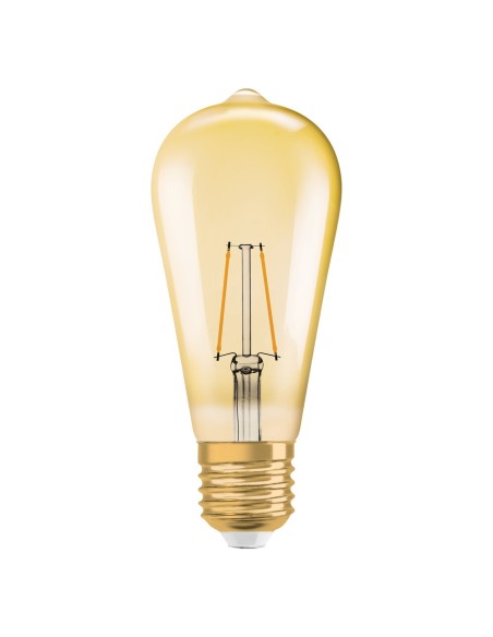 OSRAM - 4099854091339 - LED CLASSIC OSRAM 1906 EDI22 Verre Doré Filament E27 2,5W 824 220lm 2400K