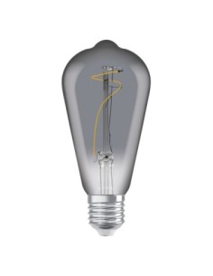 OSRAM - 4099854091353 - LED CLASSIC OSRAM 1906 EDI10 Verre Fumé E27 3,4W 1800K 100lm 2