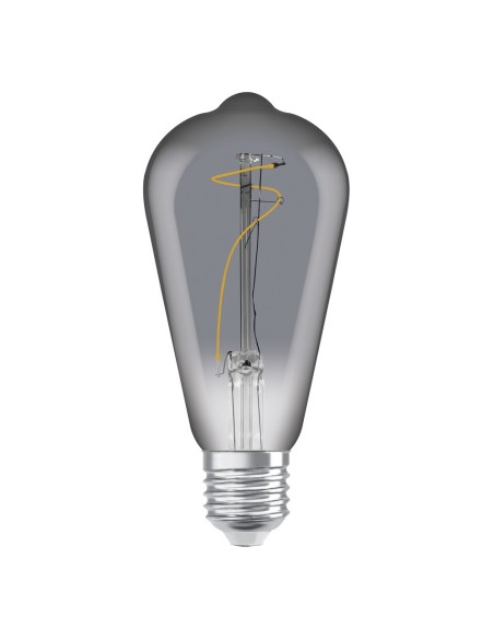 OSRAM - 4099854091353 - LED CLASSIC OSRAM 1906 EDI10 Verre Fumé E27 3,4W 1800K 100lm