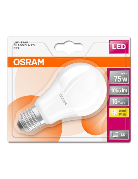 OSRAM - 4052899282971 - BLI1 LED STAR STD 10W=75 DEP E27 CH