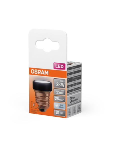 OSRAM - 4058075839991 - Ampoule LED plate dépoli 3,5W=28 E27 froid