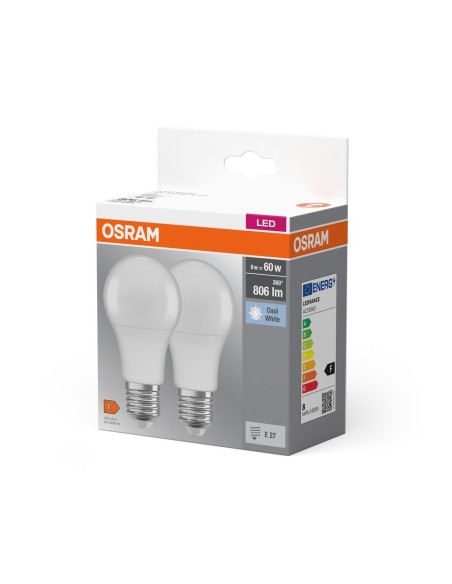 OSRAM - 4058075152670 - BTE2 LED Std plast dep 8,5W=60 E27fr OSR