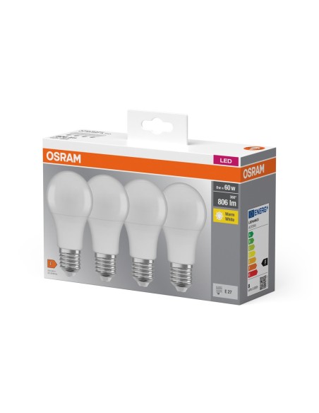 OSRAM - 4058075819450 - BTE4 Amp LEDstddepradiateur8,5W=60E27OSR