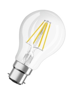 OSRAM - 4058075592674 - LED CLASSIC OSRAM STAR CLA60 Fil Verre Claire B22d 6,5W 840 806lm