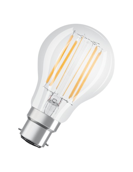 OSRAM - 4058075592711 - LED CLASSIC OSRAM STAR CLA75 Fil Verre Claire B22d 7,5W 840 1055lm