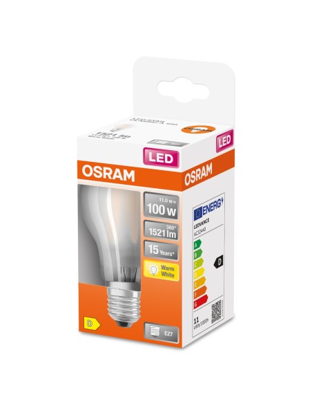 OSRAM - 4058075124660 - LED ST Classic A ver dép 11W=100 E27 chaud OSRAM