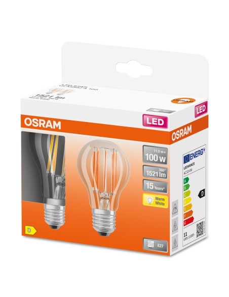 OSRAM - 4058075330474 - BTE2  LED Std verre cl 11W=100 E27   OSR