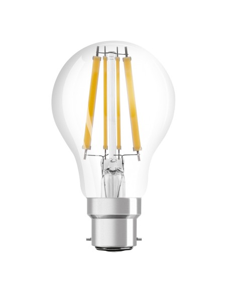 OSRAM - 4058075592773 - LED CLASSIC OSRAM STAR CLA100 Fil Verre Claire B22d 11W 840 1521lm