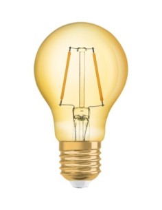 OSRAM - 4058075293199 - LED CLASSIC OSRAM 1906 CLA22 Verre Doré Filament E27 2,5W 824 220lm 2400K 2