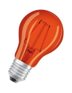 OSRAM - 4058075433960 - LED CLASSIC OSRAM STAR+ DECO CLA15 Verre Orange E27 2,5W 160lm