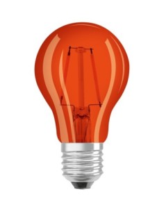 OSRAM - 4058075433960 - LED CLASSIC OSRAM STAR+ DECO CLA15 Verre Orange E27 2,5W 160lm 2